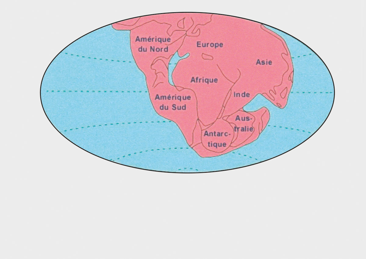 La PANGEA - Alfred WEGENER (1912)
