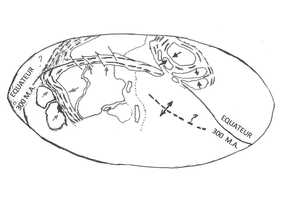 Nouvelle cartographie de la chaîne hercynienne globale